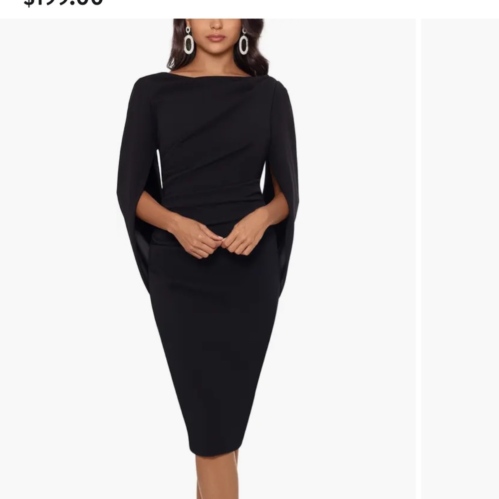 Elegant Betsy & Adam dress.